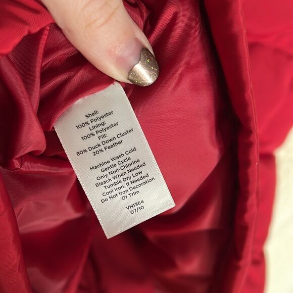 Talbots Puffer Vest with Neck Full Zip - Picture 4 of 6